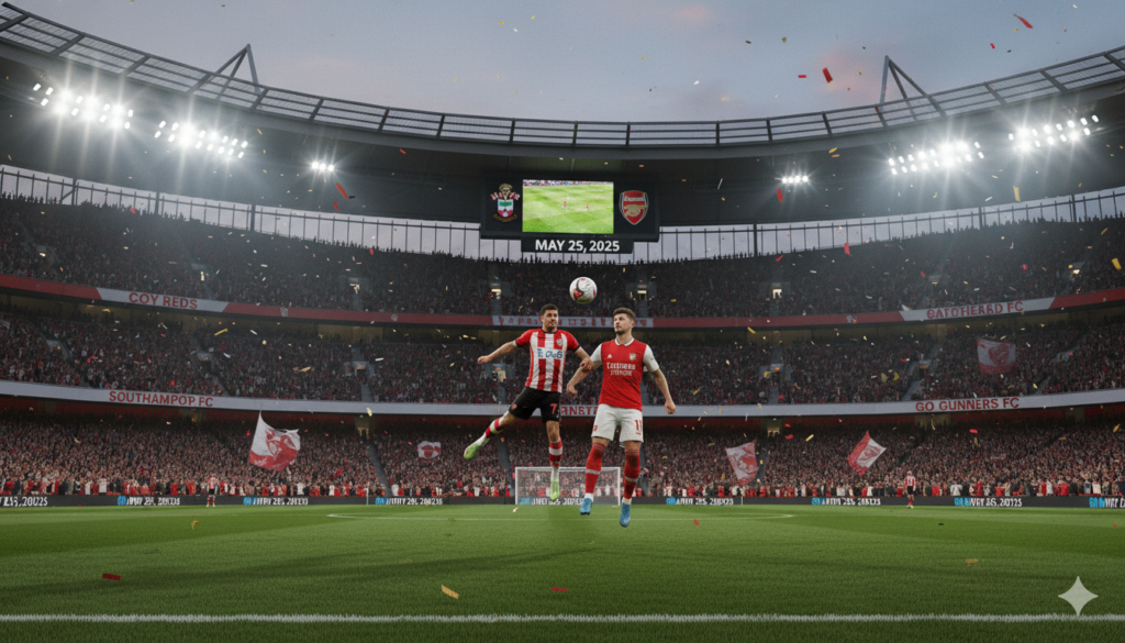 Southampton vs Arsenal Prediction: May 25, 2025 Match Guide & Results