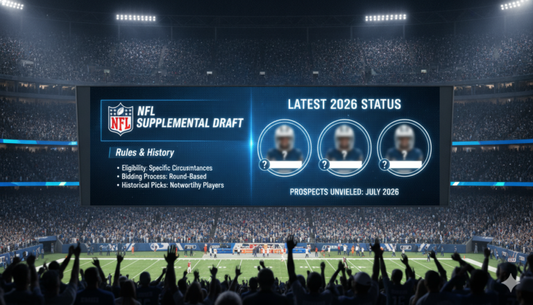 The Ultimate Guide to the NFL Supplemental Draft: Rules, History, and Status